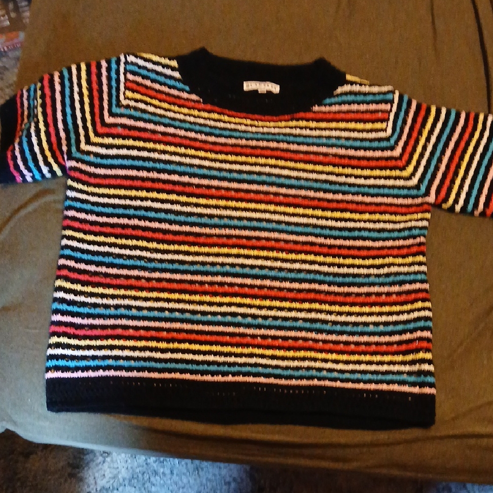 Multicolor Striped Women's Sweater